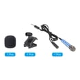 thumbnail image 3 of Mini Microphone Portable, Microphone Vocal Bleu pour Chanter avec Support et Couvercle, Lot de 1, 3 of 5