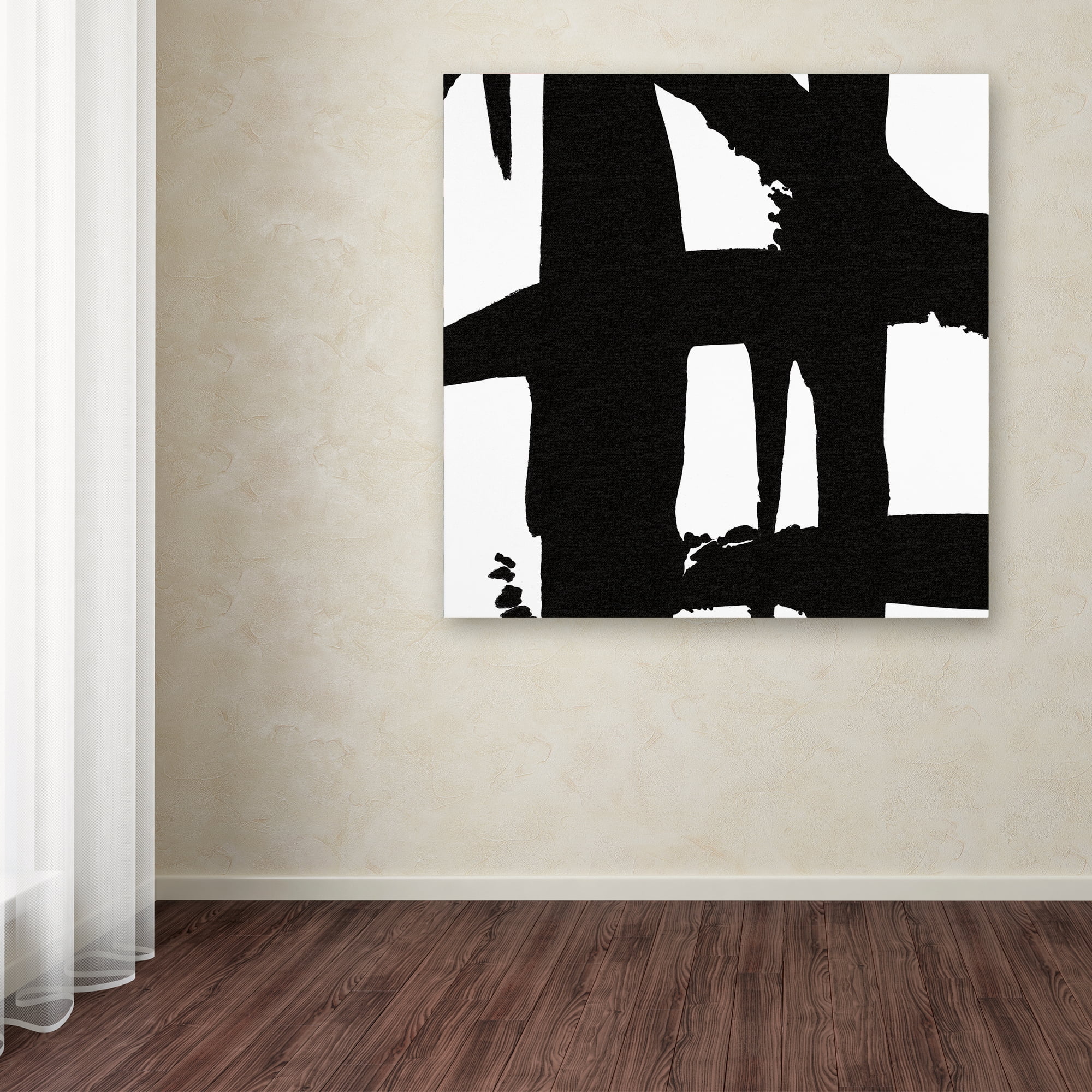 Trademark Fine Art 'Crossing Paths I' Canvas Art by Sarah Adams