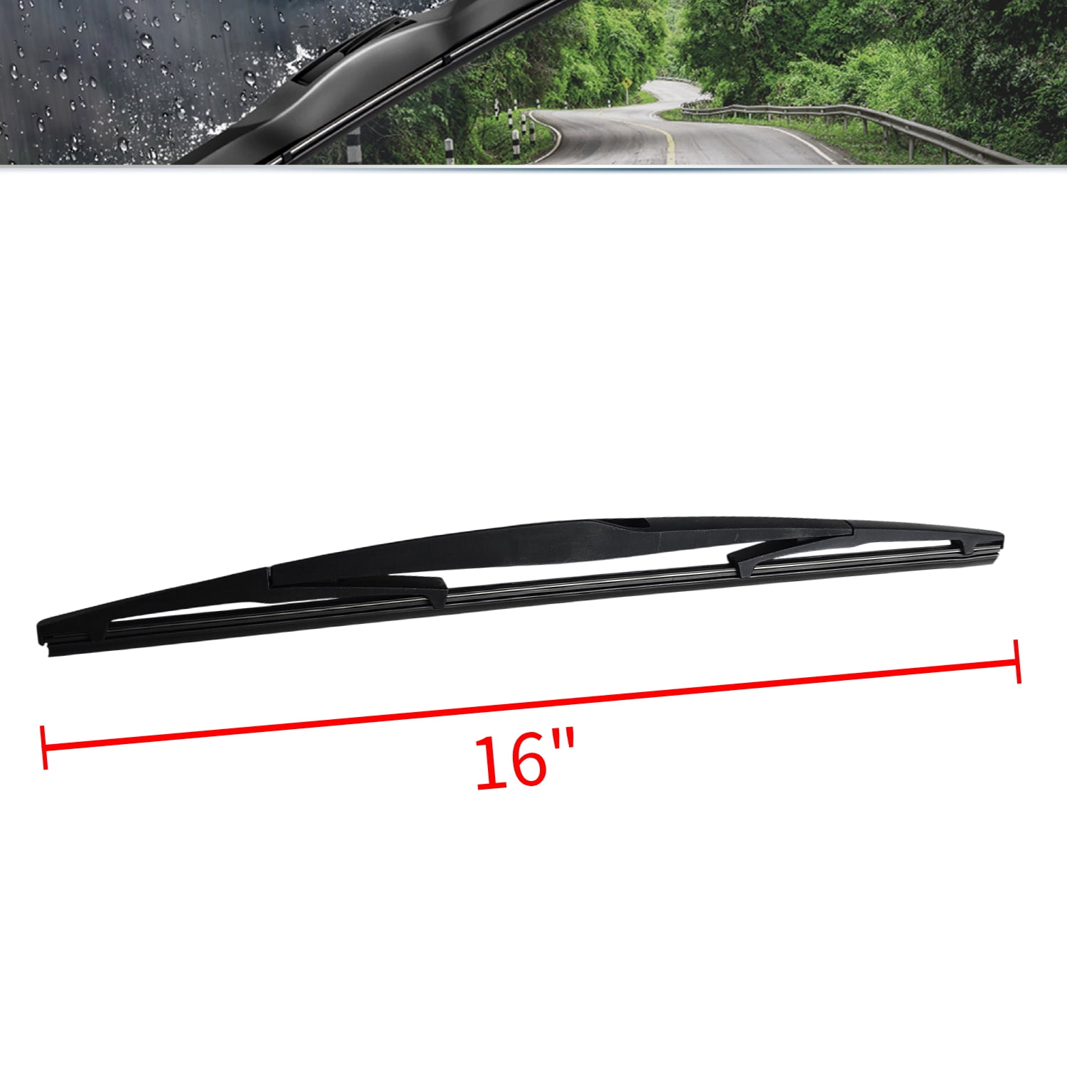 SOCOOL Fit For 2023-2022 MDX Acura, 24"+21"+16B, 3PCS For Front and Rear Windshield Wiper Blades, Y26H826S