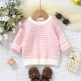 thumbnail image 2 of SXcggal Kids Sweater For Toddler Baby Boys Girls Knit Crewneck Sweater Kids Pullover Sweater Shirt Winter Warm Coat Warm stylish Soft Girls Tops, 2 of 9