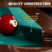 7.5 ft Billiard Pool Table with Cue Rack, Dartboard, and Game Accessories - Green, by Barrington Billiards
