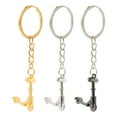thumbnail image 3 of Raindrops 3Pcs Mini Scooter Key Chains in Gold for Zinc Alloy, 3 of 8