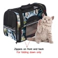 thumbnail image 4 of Animal Sherpa-Fabric Pet Bag with 900D Oxford Cloth Material, Nylon Webbing Straps - 17x10x11.8 in Dimensions for Small Dogs and s, 4 of 7