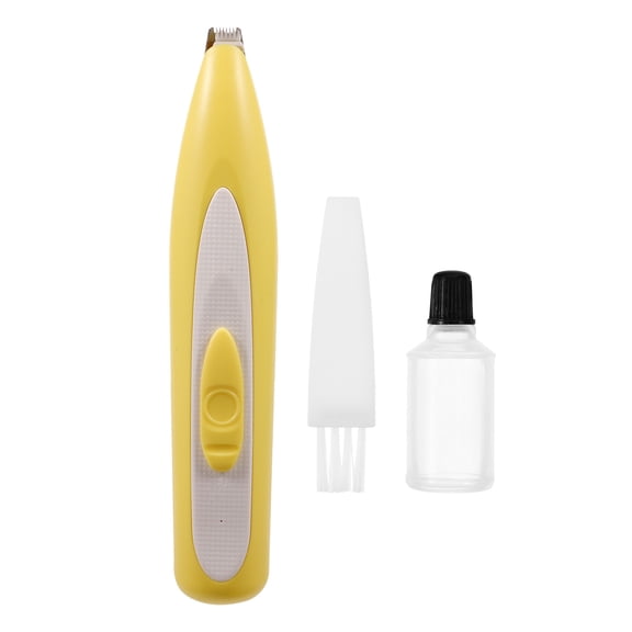 LOLIPPYY Versatile Electric Pet Hair Trimmer, Yellow, for Dogs and Cats