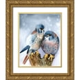 thumbnail image 1 of Shefranov, Olga 12x14 Gold Ornate Wood Framed with Double Matting Museum Art Print Titled - Speckle Chests II, 1 of 4