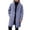 Blue, variant on Wool Blend Notch Lapel Overcoat for Unisex, Single Breasted Long Sleeve Mid-Length, Casual Fall Winter Outerwear, 1 Piece, M-5XL, Plus Size Friendly