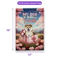thumbnail image 5 of My Dog Is My Valentine Cute Shiba Inu in Gift Box Garden Flag 12x18in Double Sided Shibas Dog Lovers Gifts Idea Outdoor Decor - 3006, 5 of 5