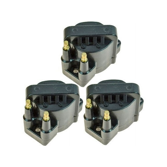 Ignition Coil Set 3 Piece - Compatible with 2002 - 2003 Buick Rendezvous 3.4L V6