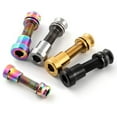 Bicycle titanium alloy locking stem screw nut front fork lock M517