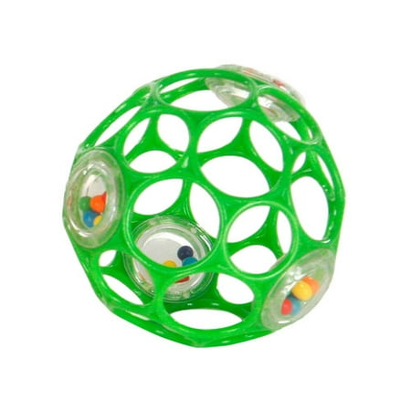 Rhino Toys Oball 4" Rattle, Green