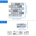 thumbnail image 5 of DEWOO 10 Sheets Peel and Stick Tile Backsplash for Kitchen Wall Tile, Self Adhesive Brick Backsplash Subway Tiles Backsplash, Stick on Tiles Kitchen Backsplash(Retro Blue,10.6"x10"), 5 of 10