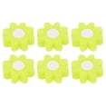 thumbnail image 1 of Uxcell Tennis Racket Vibration Dampener, 6 Pack Racquet Shock Absorber, Yellow, 1 of 6