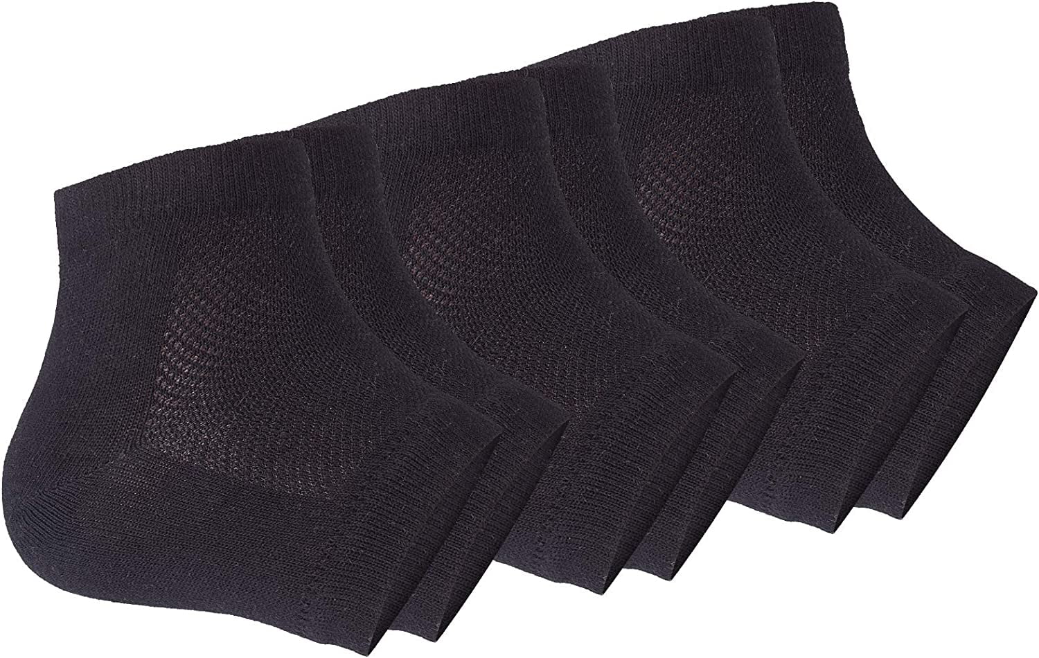 Moisturizing Gel Heel Socks, 3 Pairs Toeless Spa Sock for Foot Care