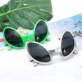 thumbnail image 4 of Funny Alien Glasses Party Sunglasses Fashion Rainbow Lenses Sun Glasses Holiday Dance Aliens Alternative Shapes Parties Supplies, 4 of 9