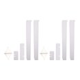 thumbnail image 3 of Miangastore Plastic Double Cone Scientific Experiment Toy 2Pcs 10.8In x 1.8In x 0.2In, 3 of 8