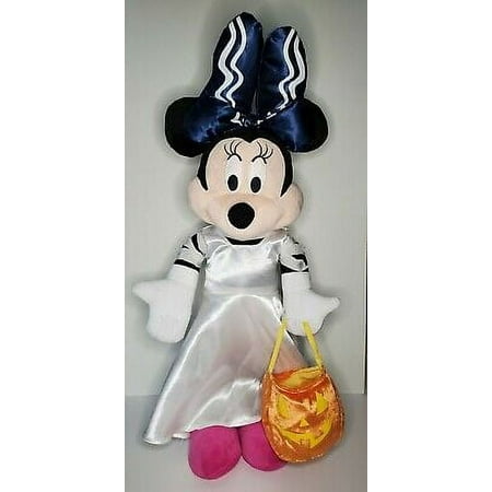 27 Inch Minnie Mouse The Bride of Frankenstein Freestanding Halloween Plush Greeter
