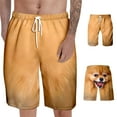thumbnail image 2 of CONZONE Mens Pajama Shorts Elastic Waist Drawstring Summer Pjs Shorts for Men Funny Dog Graphic Lightweight Loose Fit Cozy Homewear Sleepwear, 2 of 5