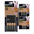 thumbnail image 1 of Cargador Duracell Con 8 Pilas AA + 4 Pilas AAA Recargables, 1 of 5