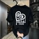 thumbnail image 5 of Nueva camiseta de talla grande para otoño/invierno, camiseta de algodón de gran tamaño, camiseta de mujer con estampado de amor, manga corta, informal, cuello redondo, transpirable, 5 of 5
