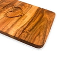 thumbnail image 5 of Valentine's Day Gift Organic Acacia kitchen Cutting Chopping Charcuterie Board Platter Butcher Block for Cheese and Vegetables Meat (Love Mug Board 11"L x 7.3"W), 5 of 8