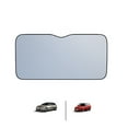 Car Sun Visor Double Silver Bubble Cotton Car Sun Shield Bubble Cotton