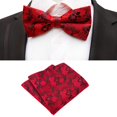 thumbnail image 3 of RV Corbata floral para hombre, pañuelo, pajarita y pañuelo de bolsillo azul Sailing Electrónica, 3 of 5