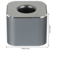 thumbnail image 3 of MasteelfCA Cube Porte-Stylo Support de Stylo Base de Rangement en Métal pour Maison Bureau École, 3 of 8