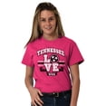 thumbnail image 3 of Tennessee Love TN Pride State Flag Women's Graphic T Shirt Tees Brisco Brands L, 3 of 6