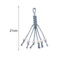 thumbnail image 2 of Contenedores Cesta de frutas con hamaca para colgar frutas con ganchos debajo del gabinete (gris 21 cm) JShteea Libre de BPA, 2 of 8