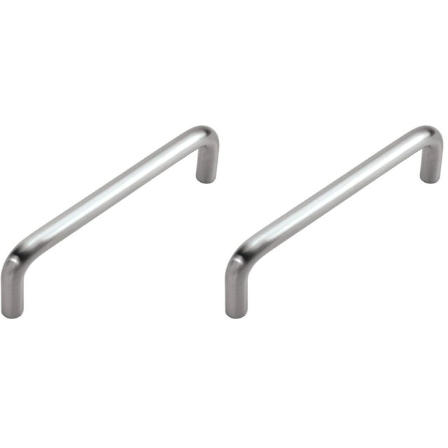 Hickory Hardware 1 paquete de tiradores de gabinete de cocina de núcleo sólido, manijas de gabinete de lujo, herrajes para puertas y cajones de tocador, colección de tiradores de alambre negro mate co