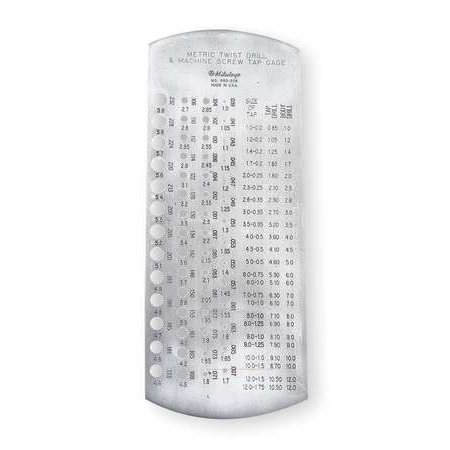 

Drill Bit Gauge L 6-3/8