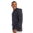 thumbnail image 2 of Men's Active Casual 100% Cotton Waffle Fabric Pullover Hoodie, Navy S, 1 Pack, 2 of 4