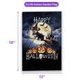 thumbnail image 5 of Happy Halloween Corgi Witch Pumpkins Bats Garden Flag 12x18in Double Sided Welsh Corgi Dog Lover Gifts Idea Outdoor Decor - 13012, 5 of 5