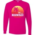 thumbnail image 3 of Inktastic Maui Hawaii Retro Sunset Long Sleeve T-Shirt, 3 of 5