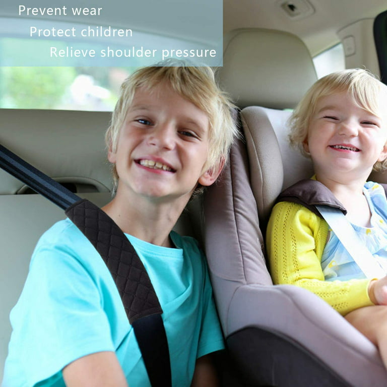 Seat Belt Cover Pad, 2-pack Soft Car Safety Seat Belt Strap