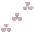 thumbnail image 2 of Minnieouse Bragas de 3 piezas para mujer, ropa interior, lencería Sexy, calzoncillos cómodos, pantalones cortos transpirables para mujer, gris, Type1 NO1, 2 of 6