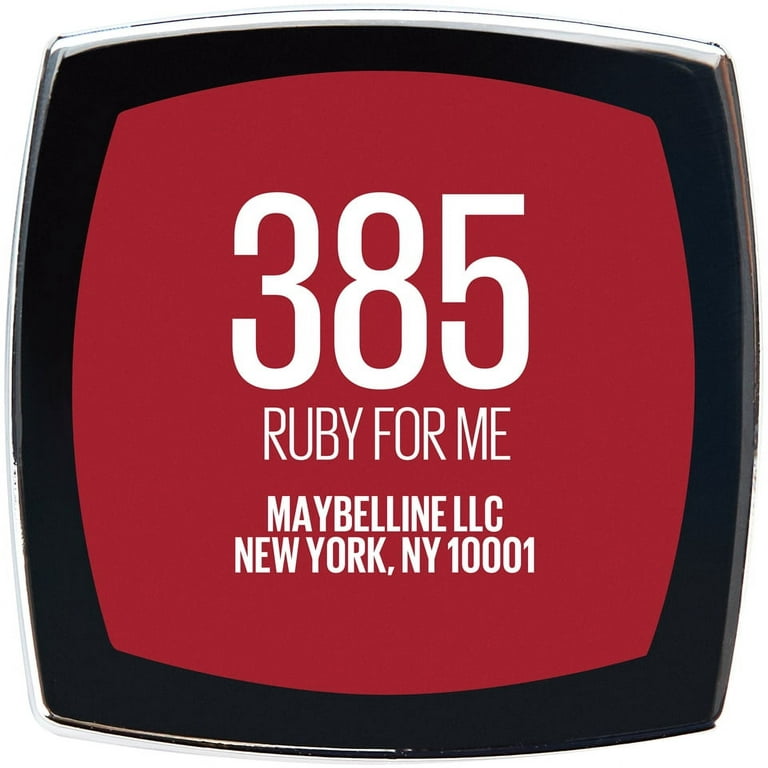 For For Lipstick, Color Made Maybelline All Ruby Me Sensational