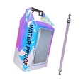 thumbnail image 4 of Bolsa seca por agua Bolsa de almacenamiento impermeable 5L Kayak Float Bag Roll Top Sack con estuche para teléfono para viajar en kayak a, 4 of 8