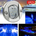 thumbnail image 3 of koolsoo Prettyia Round 3" Marine Boat 6LED Stern Transom Lights Cabin Courtesy Light Green, 3 of 9