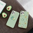 thumbnail image 6 of Iphone 11 Case Luxury Cute Cartoon Fruit Avocado Soft silicone Phone Ccase for iPhone X XR XS 11 Pro Max 12 MiNi 6S 7 8 plus Holder cover, 6 of 6