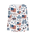 thumbnail image 3 of MAIHAN 250th Anniversary T-Shirt Women Patriotic T-Shirt 250 Years Independence Tee Summer T Shirt Patriotic Freedom Semiquincentennial Shirt for 250th Year, 3 of 3