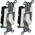 thumbnail image 1 of Interruptor de corriente alterna unipolar Leviton CSB1-20W, 20 A, 120/277 V, paquete de 2, 1 of 1