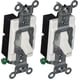 thumbnail image 1 of Interruptor de corriente alterna unipolar Leviton CSB1-20W, 20 A, 120/277 V, paquete de 2, 1 of 1