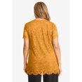 thumbnail image 2 of Jessica London Women's Plus Size Stretch Lace Tunic, 2 of 6