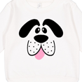 thumbnail image 3 of Inktastic Cute Dog Face Toddler Sweatshirt, 3 of 4