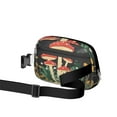 thumbnail image 2 of Crossbody Fanny Pack for Sports Enthusiasts Commuters Waist Bag & Hip Bum Bag with Adjustable Strap for Outdoors Workout Traveling Mushroom Sporty Waist Pack, 2 of 7