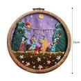 thumbnail image 3 of Embroidery Kit DIY Handy Creative Cross Stitch Kit Embroidery Set for Beginner, 3 of 10