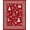 Red, Pattern 2, variant on ODIKA 6'x9' Machine Washable Non-Slip Area Rug, Magical Winter Wonderland Hallway Entrance Enhancer High Traffic Rug, Red, 609146