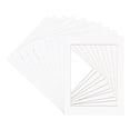 thumbnail image 3 of Oyster Shell White Picture Frame Mat for 27x39 Frames - Fits 24x36 Photos - 10 Mats, 3 of 7