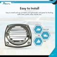 thumbnail image 6 of MARINE CITY Thru Louvered Vent  4"  304 Stainless Steel, Rust-Resistant, for Marines, Boats, Ships, Yachts, Kayaks Pack of 1, 6 of 7